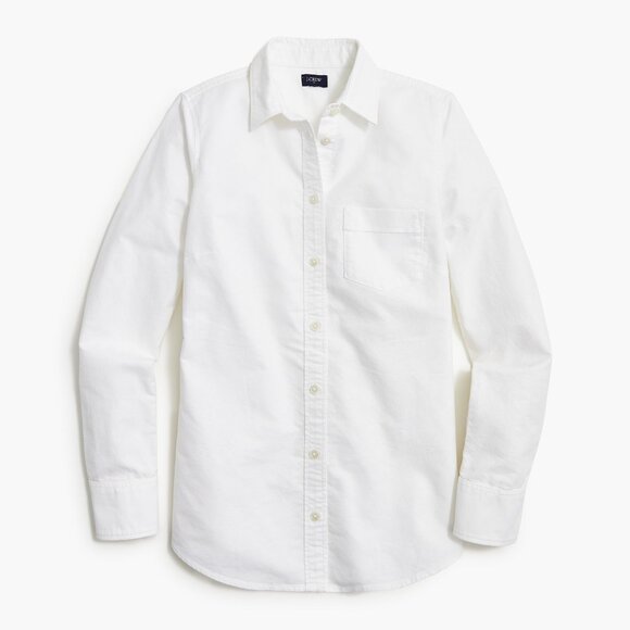 J. Crew Factory Tops - NWT J.Crew Factory Button-up Oxford Shirt in Signature Fit